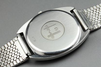 Omega De Ville Mens Quartz Watch Cal.1332 196 0144 Silver Dial Date [Near MINT]