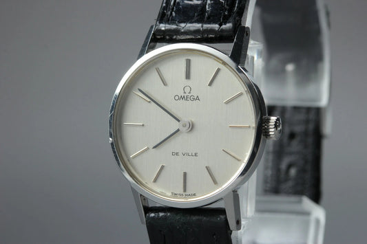 Omega Geneve Womens Hand-Winding Watch Cal.625 511.0392 24mm Silver [Near MINT]
