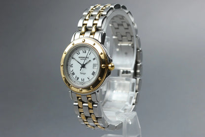 Raymond Weil Tango Womens Quartz Watch 5360 28mm White Dial Date [Exc+5]