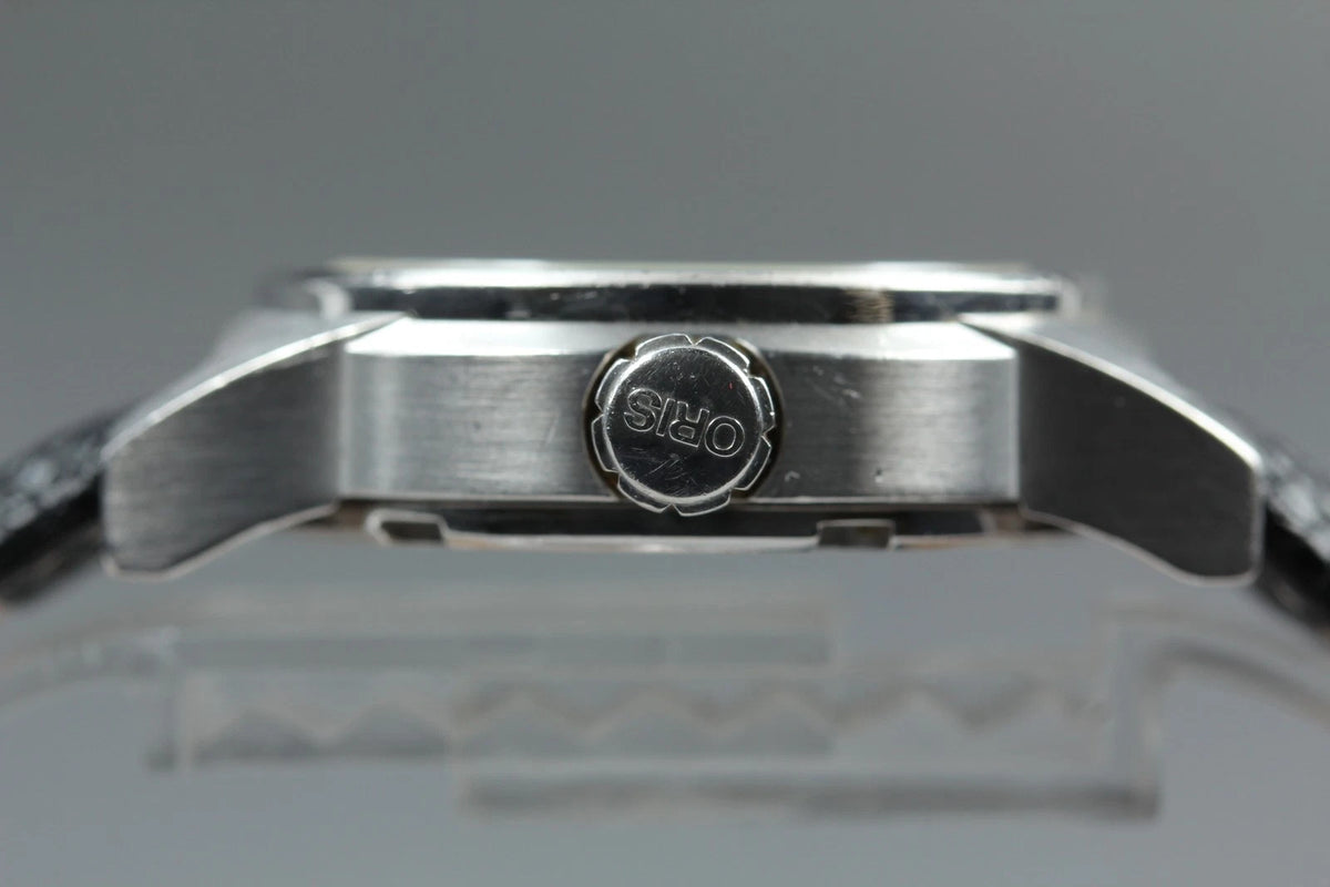 ORIS Big Crown Mens Automatic Watch 7501 35mm Black Dial Day Date [Near MINT]