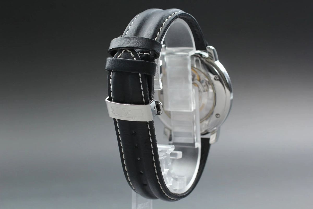 Maurice Lacroix 27857 Silver Day Date Automatic Men's Watch [Near MINT w/ Box]