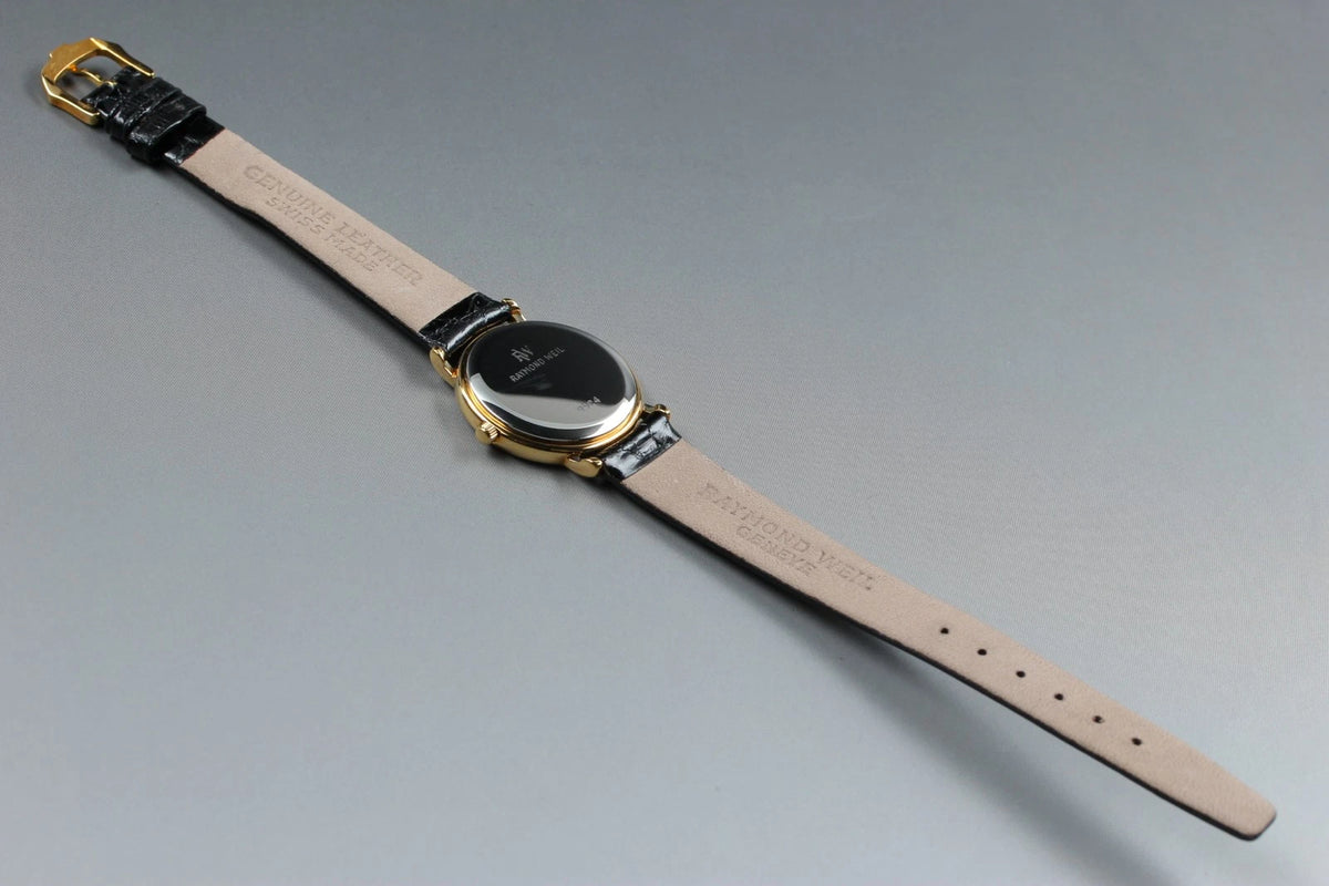 Raymond Weil Geneve Women Quartz Watch 9924 26mm White Dial Date [MINT]