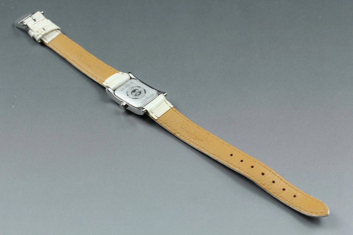 Longines Womens Quartz Watch L5.158.4 16mm Diamond White Dial [Near MINT]
