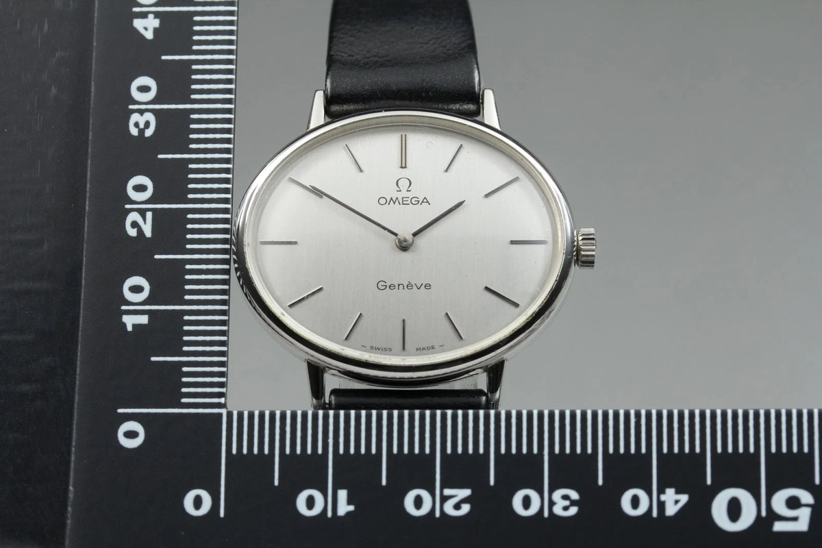 Omega Geneve Mens Hand Winding Watch Cal.625 33mm Silver Dial [Near MINT w/Case]