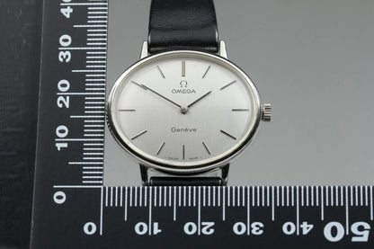 Omega Geneve Mens Hand Winding Watch Cal.625 33mm Silver Dial [Near MINT w/Case]
