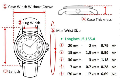 Longines Dolce Vita Womens Quartz Watch L5.155.4 20mm White Dial [Near MINT]