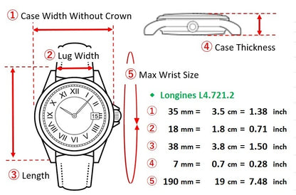 Longines Grand Classic Mens Automatic Watch L4.721.2 White Dial Date [MINT]