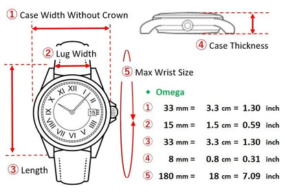 Omega Geneve Mens Hand Winding Watch Cal.625 33mm Silver Dial [Near MINT w/Case]