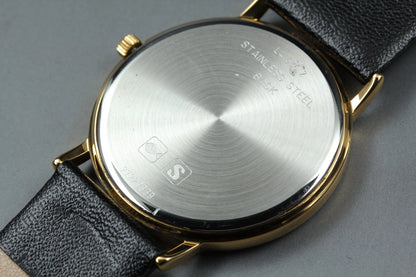 Vintage Longines Grand Classic L4.636.2 33mm Gold Mens Quartz Watch [Near MINT]