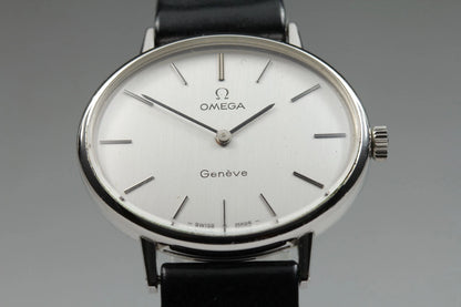 Omega Geneve Mens Hand Winding Watch Cal.625 33mm Silver Dial [Near MINT w/Case]