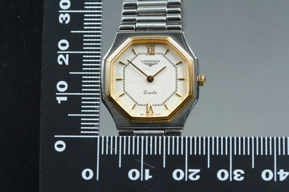 Longines Womens Quartz Watch Cal.L961.2 961 3268 23mm Silver Dial [Near MINT]