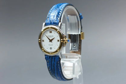 Raymond Weil Geneve 9989 Women's Watch 27mm White Dial Date Quartz [Near MINT]
