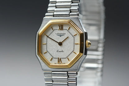 Longines Womens Quartz Watch Cal.L961.2 961 3268 23mm Silver Dial [Near MINT]