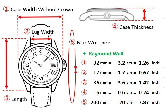 Raymond Weil Geneve Mens Quartz Watch 5514-2 32mm White Dial Date [Near MINT]