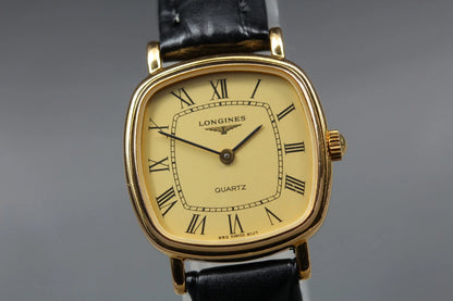 Longines Womens Quartz Watch Cal. L960.2 960 6157 23mm Gold Dial [Exc+5]