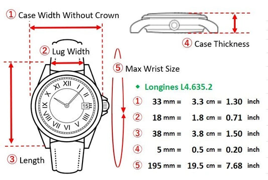 Longines Grand Classic Mens Quartz Watch L4.635.2 33mm White Dial [Near MINT]