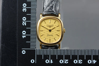 Longines Womens Quartz Watch L962.2 962 6491 20mm Gold Dial [Near MINT]