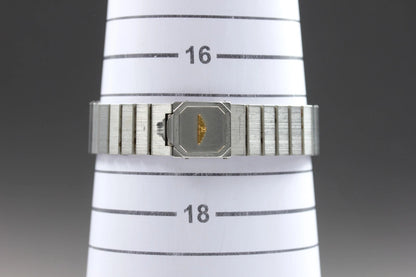 LONGINES Womens Quartz Watch 111 4897 28mm Gold Dial Date From JAPAN [Near MINT]