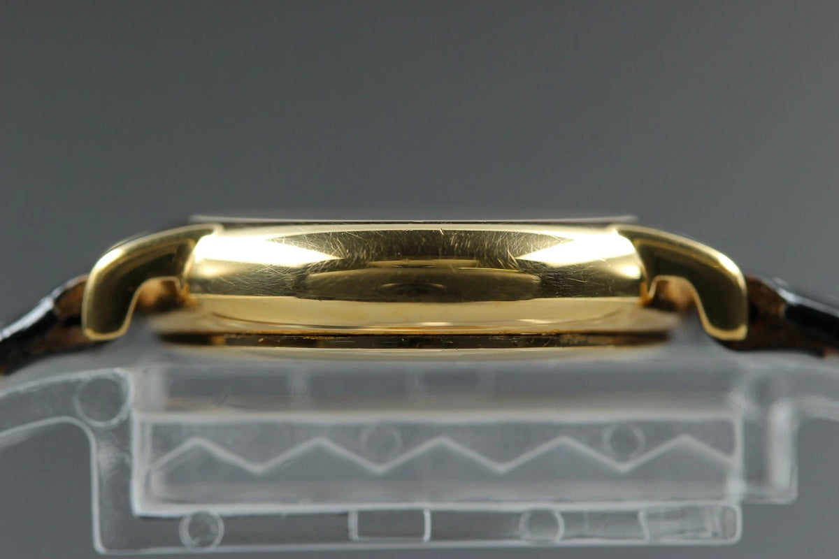 Raymond Weil Womens Quartz Watch 9809 24mm Gold Dial Small Second [Near MINT]