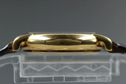 Raymond Weil Womens Quartz Watch 9809 24mm Gold Dial Small Second [Near MINT]