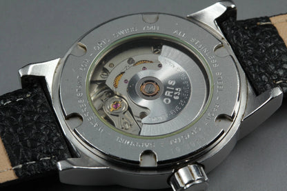 ORIS Big Crown Mens Automatic Watch 7501 35mm Black Dial Day Date [Near MINT]