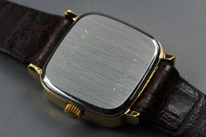 Longines Womens Quartz Watch L700.2 700 1166 23mm Gold Dial From JAPAN [Exc+5]