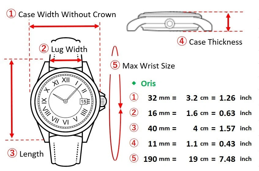 Oris Big Crown Pointer Men Automatic Watch 7400 32mm Cream Dial Date [Near MINT]