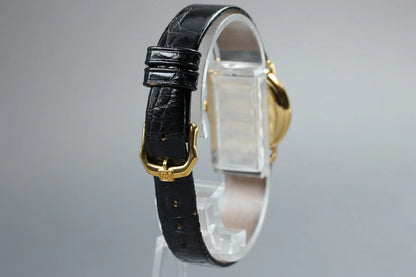Raymond Weil Womens Quartz Watch 9809 24mm Gold Dial Small Second [Near MINT]