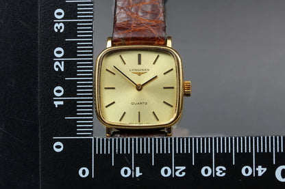 Longines Womens Quartz Watch L700.2 700 1166 23mm Gold Dial From JAPAN [Exc+5]