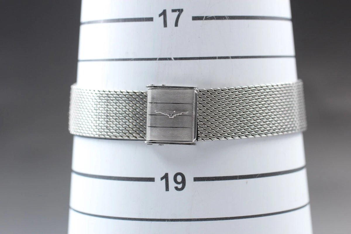Longines Womens Hand-Winding Watch L817.4 817 4167 23mm Silver Dial [Near MINT]