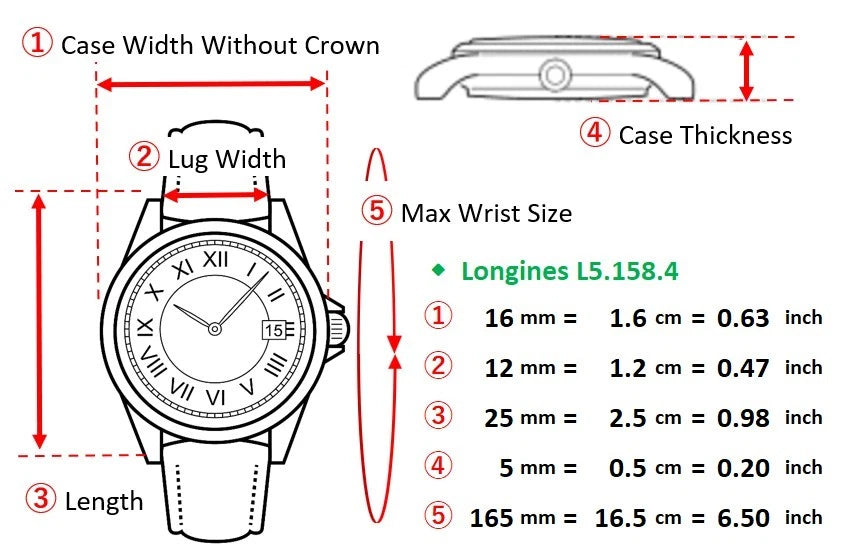 Longines Womens Quartz Watch L5.158.4 16mm Diamond White Dial [Near MINT]