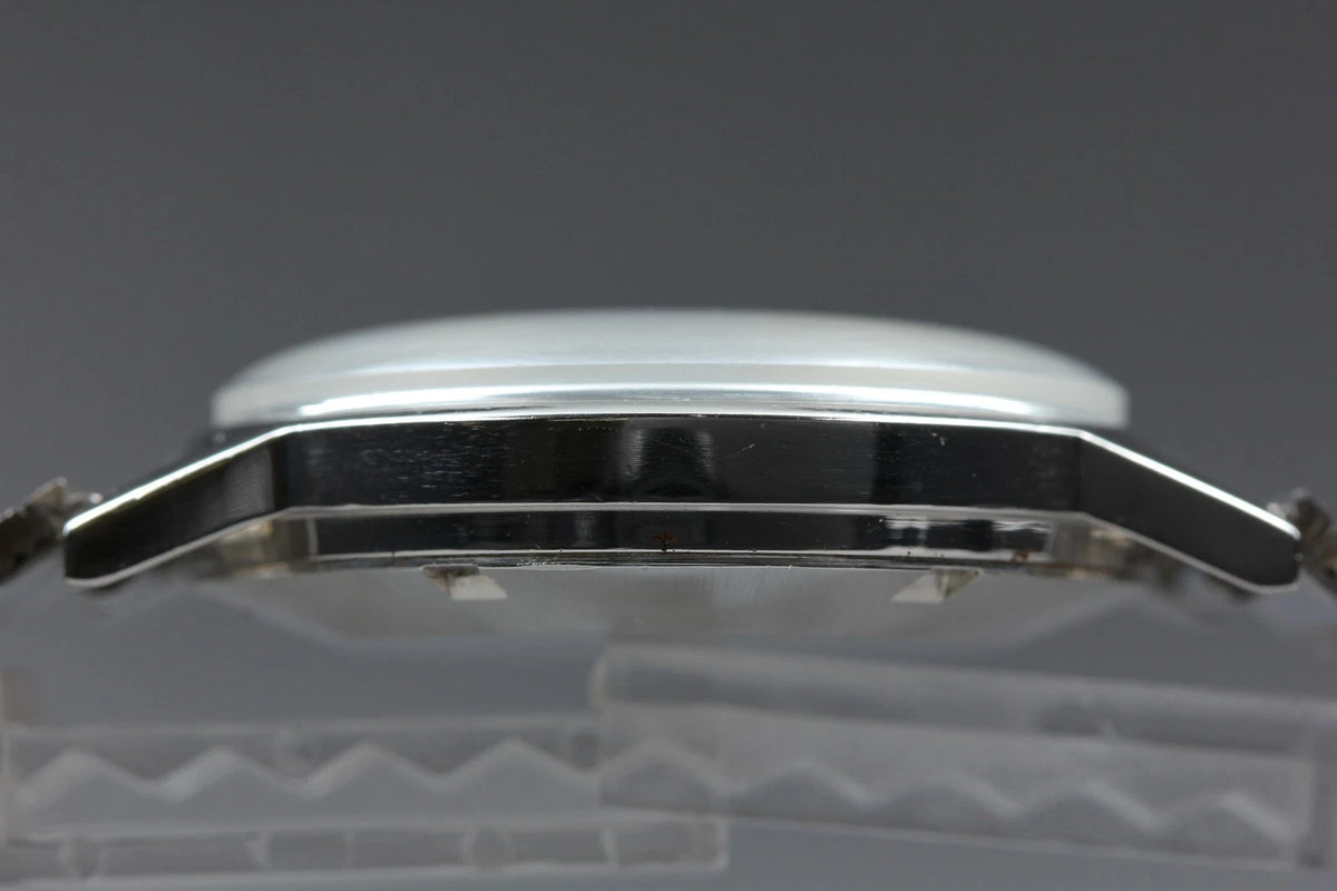 Omega Geneve Mens Automatic Watch Cal. 565 161.070 35mm Silver Dial Date [Exc+5]