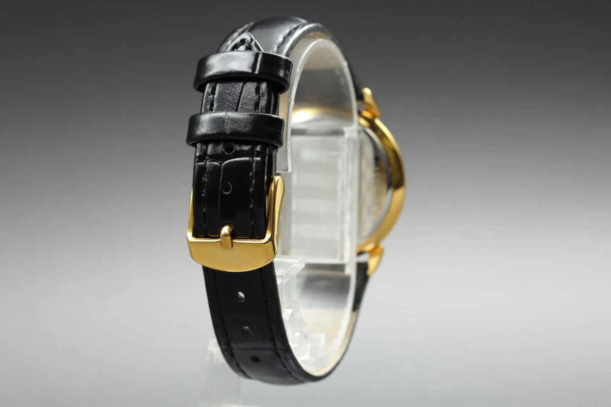 Maurice Lacroix Les Classiques 92964 Men's Watch White Dial Date Qz [Near MINT]