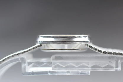 Longines Womens Hand-Winding Watch L817.4 817 4167 23mm Silver Dial [Near MINT]