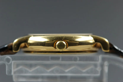 Raymond Weil Womens Quartz Watch 9809 24mm Gold Dial Small Second [Near MINT]