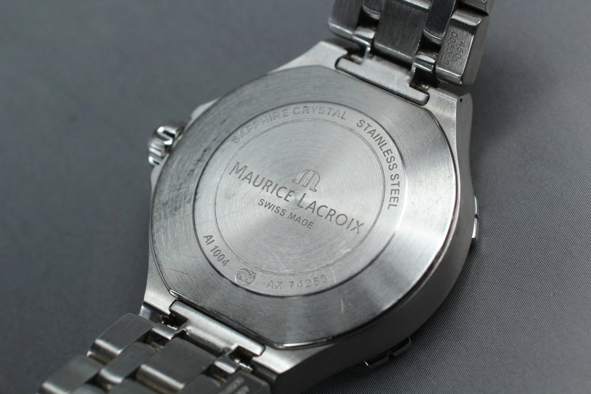 Maurice Lacroix AI1004 Women's Watch 29mm 8P Diamond Shell Dial Qz [Near MINT]