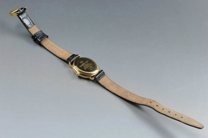 Raymond Weil Womens Quartz Watch 9809 24mm Gold Dial Small Second [Near MINT]