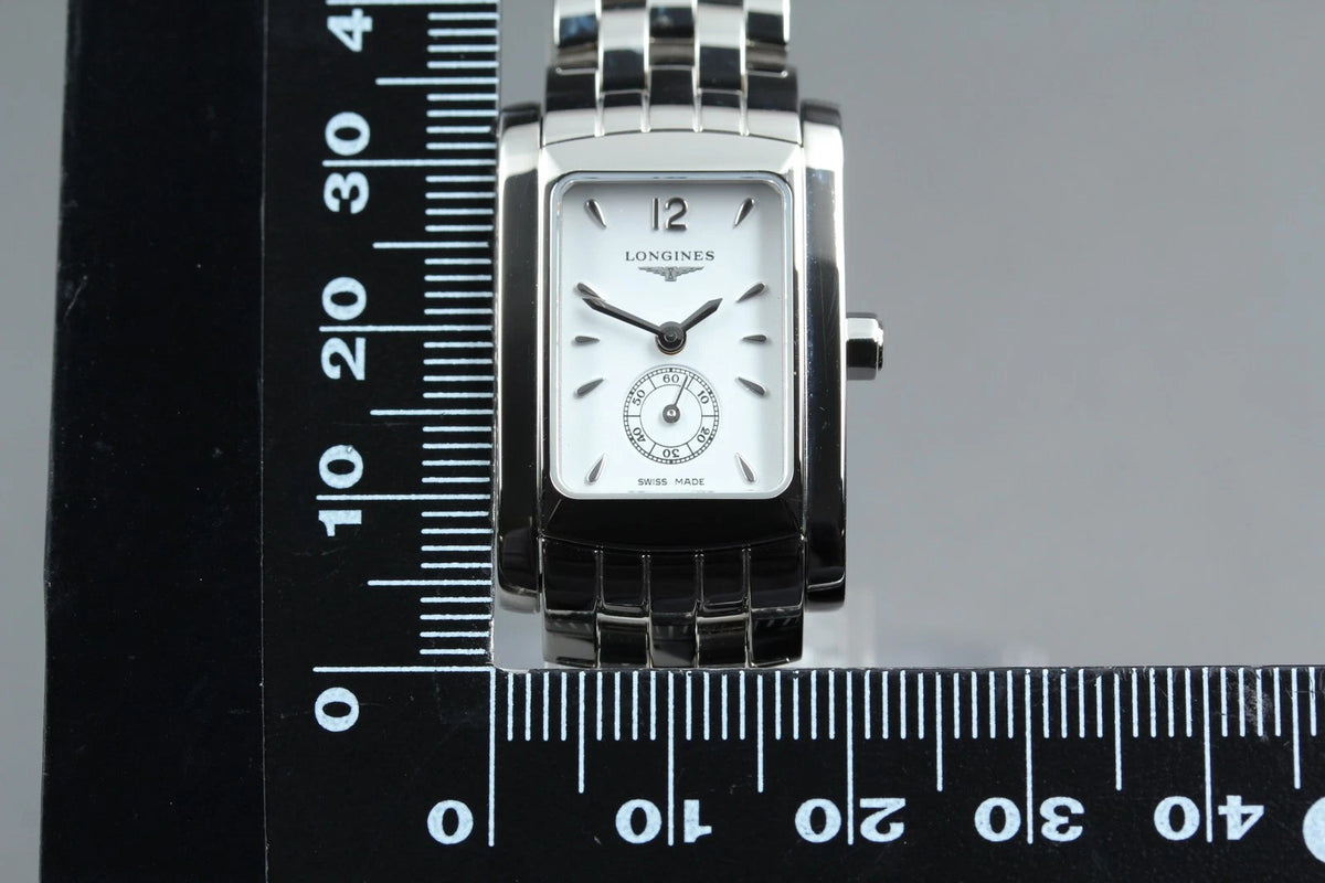 Longines Dolce Vita Womens Quartz Watch L5.155.4 20mm White Dial [Near MINT]