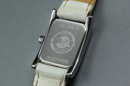Longines Womens Quartz Watch L5.158.4 16mm Diamond White Dial [Near MINT]