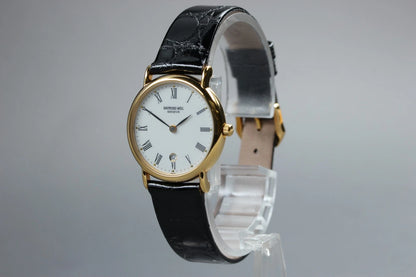 Raymond Weil Geneve Women Quartz Watch 9924 26mm White Dial Date [MINT]