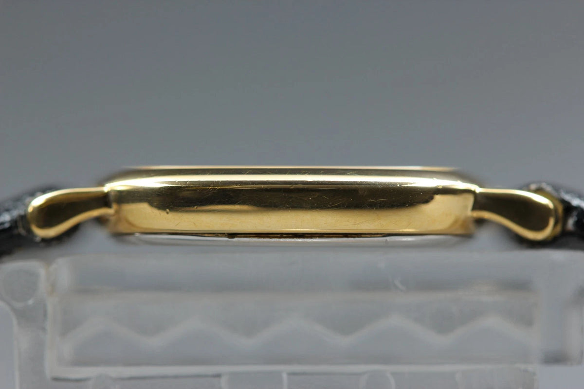 Omega De Ville Womens Quartz Watch 595.0098 21mm Gold Dial [Near MINT]