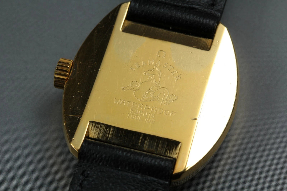 Omega Seamaster Cosmic Womens Automatic Watch TOOL 102 24mm Gold Dial [Exc+5]