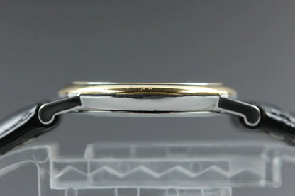 OMEGA De Ville Mens Quartz Watch Cal.1479 596 2579 25mm White Dial [Near MINT]