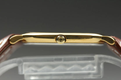 Omega De Ville Mens Quartz Watch Cal.1378 195 0077.2 30mm Gold Dial [Near MINT]