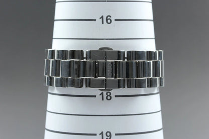 Oris Rectangular 585-7525-40-02 30mm Men Automatic Watch Silver Date [Near MINT]