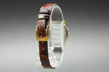 Longines Women Quartz Watch L962.2 962 6471 23mm Gold Dial [Near MINT]