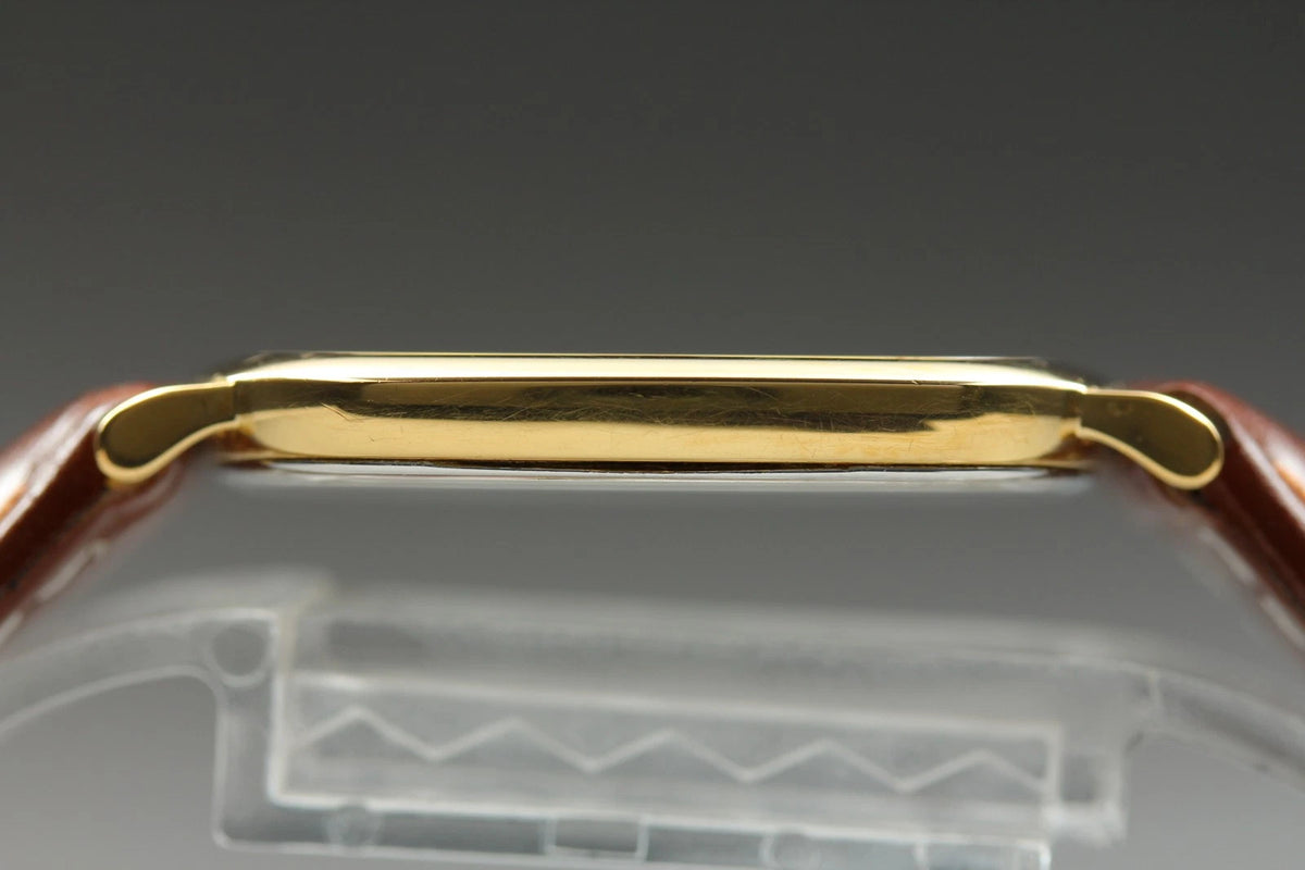 Omega De Ville Mens Quartz Watch Cal.1378 195 0077.2 30mm Gold Dial [Near MINT]