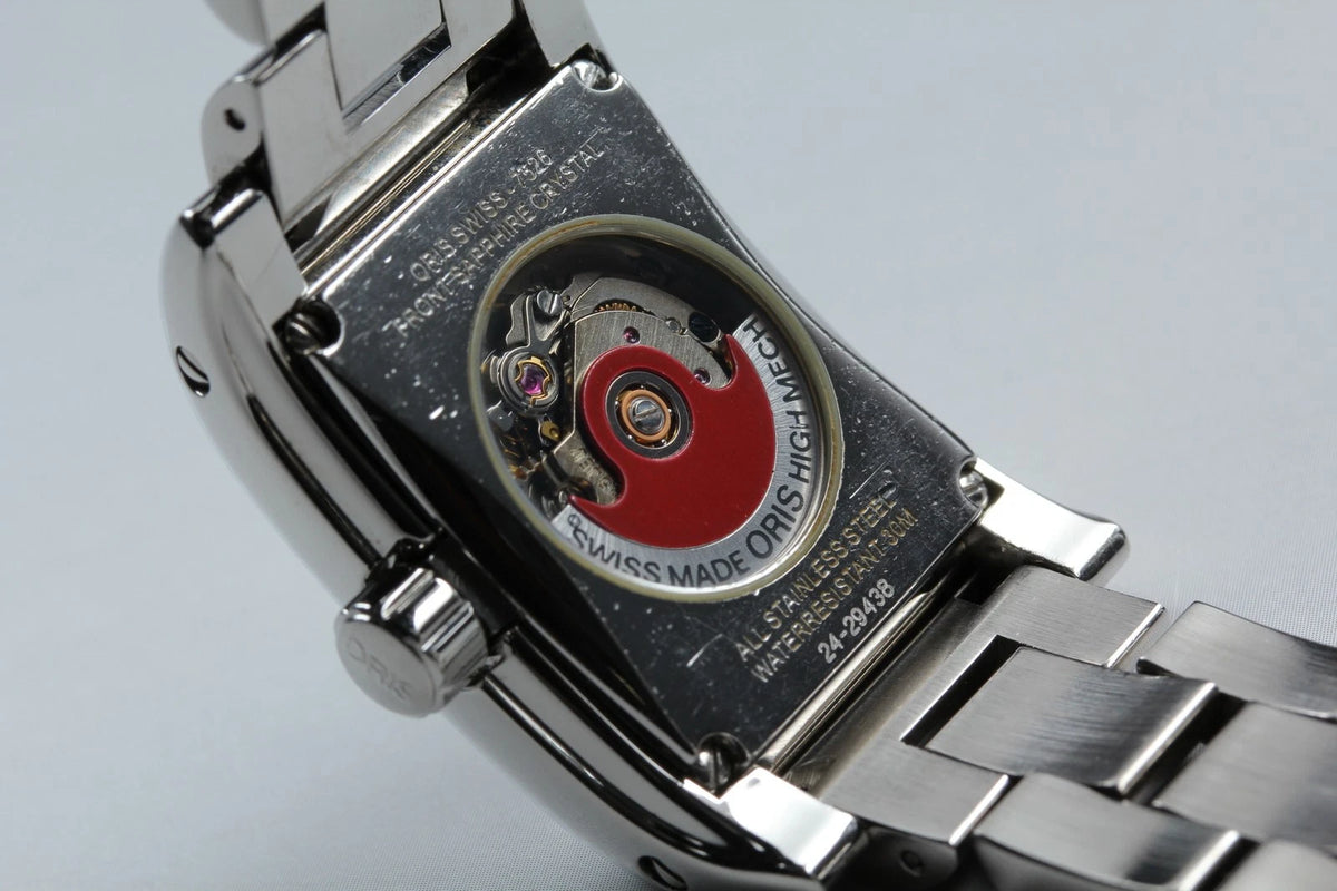 Oris 7526 25mm Womens Automatic Watch Silver Dial Date From JAPAN [Near MINT]