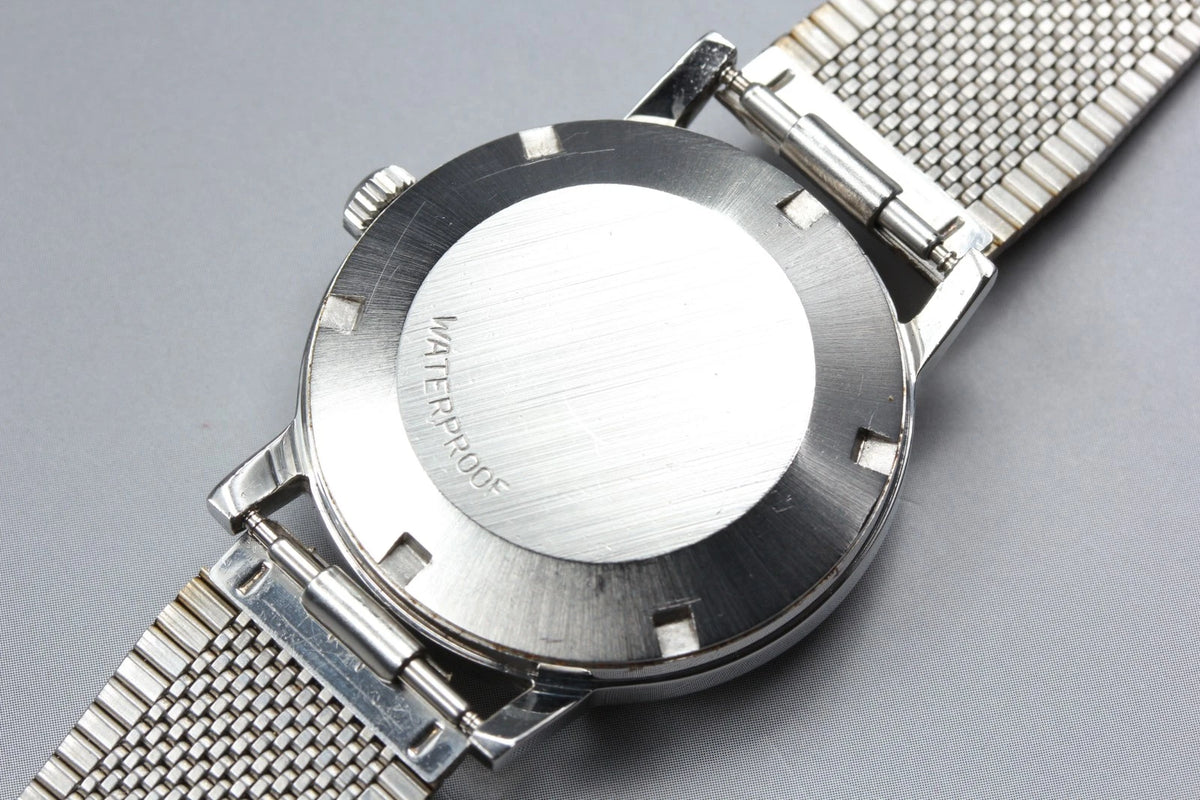 Omega Geneve Mens Automatic Watch Cal. 565 161.070 35mm Silver Dial Date [Exc+5]
