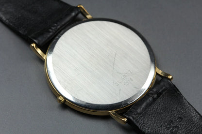 Omega De Ville Mens Qz Watch Cal.1378 191.0222 33mm Gold Dial [Exc+5 w/ Case]